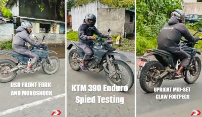 Νέο KTM 390 Advanture Enduro 2025: Πιάστηκε να κυκλοφορεί στην Ινδία