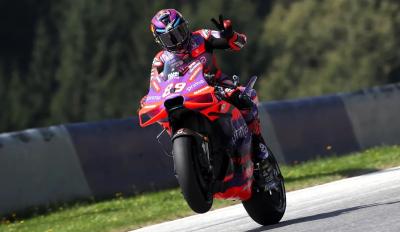 MotoGP Αυστρία: Pole Position Martin με φοβερό ρεκόρ και δεμένο δάχτυλο