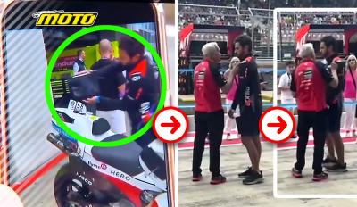 MotoGP: Δικαιολογημένα ξέσπασε ο Tardozzi (Ducati) σε μηχανικό της Aprilia