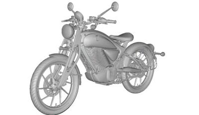 Royal Enfield Electrik01 ηλεκτρική μοτοσυκλέτα