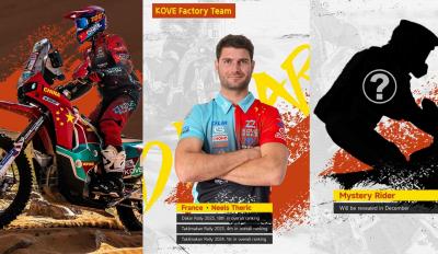 12 αναβάτες με την KOVE στο Rally Dakar 2025