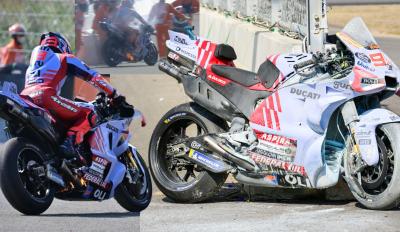 MotoGP Marquez: «Η μοτοσυκλέτα καταστράφηκε ολοσχερώς από λάθους πυροσβεστήρες» - [VIDEO]