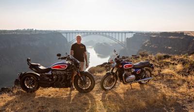 Η Triumph γιορτάζει τα 50 χρόνια του θρυλικού Rocket Jump του Evel Knievel