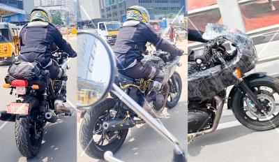 Νέα Royal Enfield 750: Κατασκοπευτικές φωτογραφίες με μπικίνι φαίρινγκ -  Επιρροή Continental GT 650