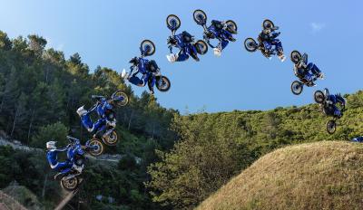 Yamaha Tenere 700 backflip