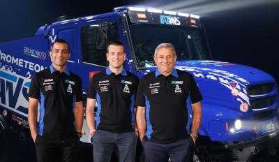 Danilo Petrucci Dakar 2025 τούμπα με το φορτηγό