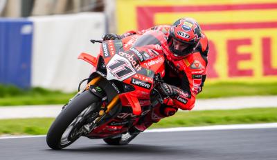 Nicolo Bulega Ducati Australia WSBK test 2025