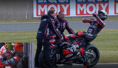 MotoGP Αγγλία: Νίκη στο πιάτο για Bezzecchi με κόκκινες σημαίες, δάκρυα Quartararo και δύσκολη μέρα για Ducati