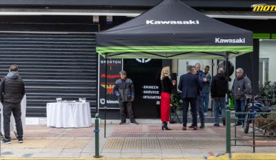 Kawasaki Paltezanakis - Εγκαίνια