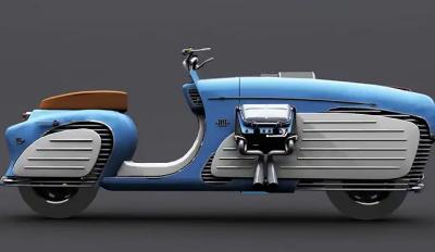 Dieselpunk Scooter