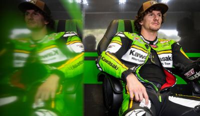 WSBK Aragon test Kawasaki