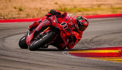 WSBK Aragon Test Ducati