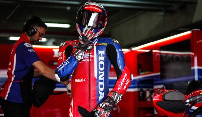 WSBK Aragon Test HRC