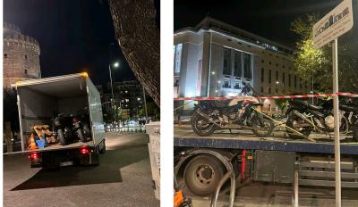 Θεσσαλόνικη: Μπαράζ κατασχέσεων μοτοσυκλετών για τα εγκαίνια της ΔΕΘ