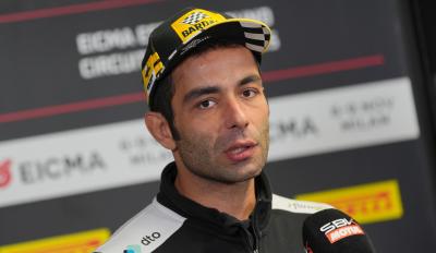 WSBK Estoril Petrucci Unfit