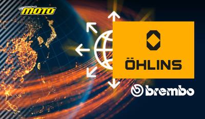 Παγκόσμια εξάπλωση Öhlins: Νέο λογότυπο και άνοιγμα σε καινούριες αγορές με πλάτες Brembo!