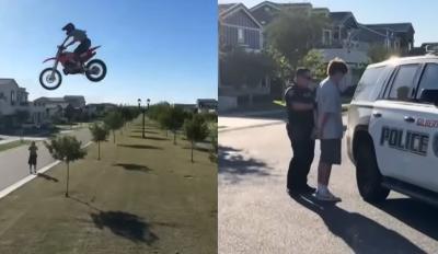 ΗΠΑ: Καθάρισε με άλμα τους δρόμους της γειτονιάς - Άμεση σύλληψη ενώ το [VIDEO] γινόταν VIRAL!