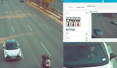 1.000 παραβιάσεις για κινητό σε 4 μέρες από μία μόνο κάμερα ΑΙ: 500 με κόκκινο σε κεντρική διασταύρωση