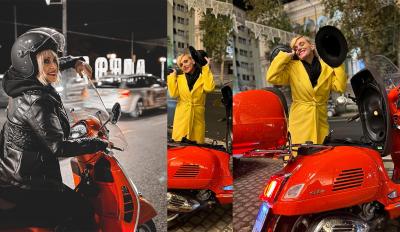 Έπιασαν την Ελεωνόρα Ζουγανέλη με Vespa πάνω από το όριο αλκοόλ