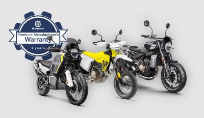 Husqvarna - Τετραετής εγγύηση