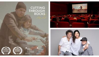 Cutting through rocks