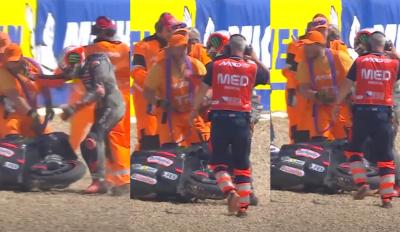 MotoGP Brno: Αποβλήθηκε ο Bezzecchi από τον αγώνα της Κυριακής! Έριξε σφαλιέρες σε κριτή! [VIDEO]