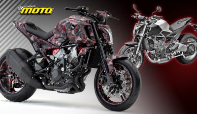 Honda V3R 900 E-Compressor patent