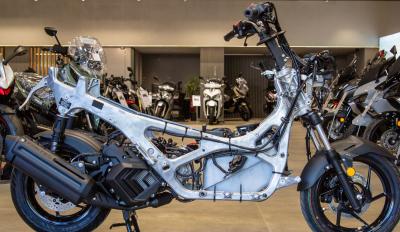 Zontes V125 test ride MOTO HALL Καλλθέα