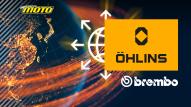 Παγκόσμια εξάπλωση Öhlins: Νέο λογότυπο και άνοιγμα σε καινούριες αγορές με πλάτες Brembo!