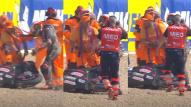 MotoGP Brno: Αποβλήθηκε ο Bezzecchi από τον αγώνα της Κυριακής! Έριξε σφαλιέρες σε κριτή! [VIDEO]