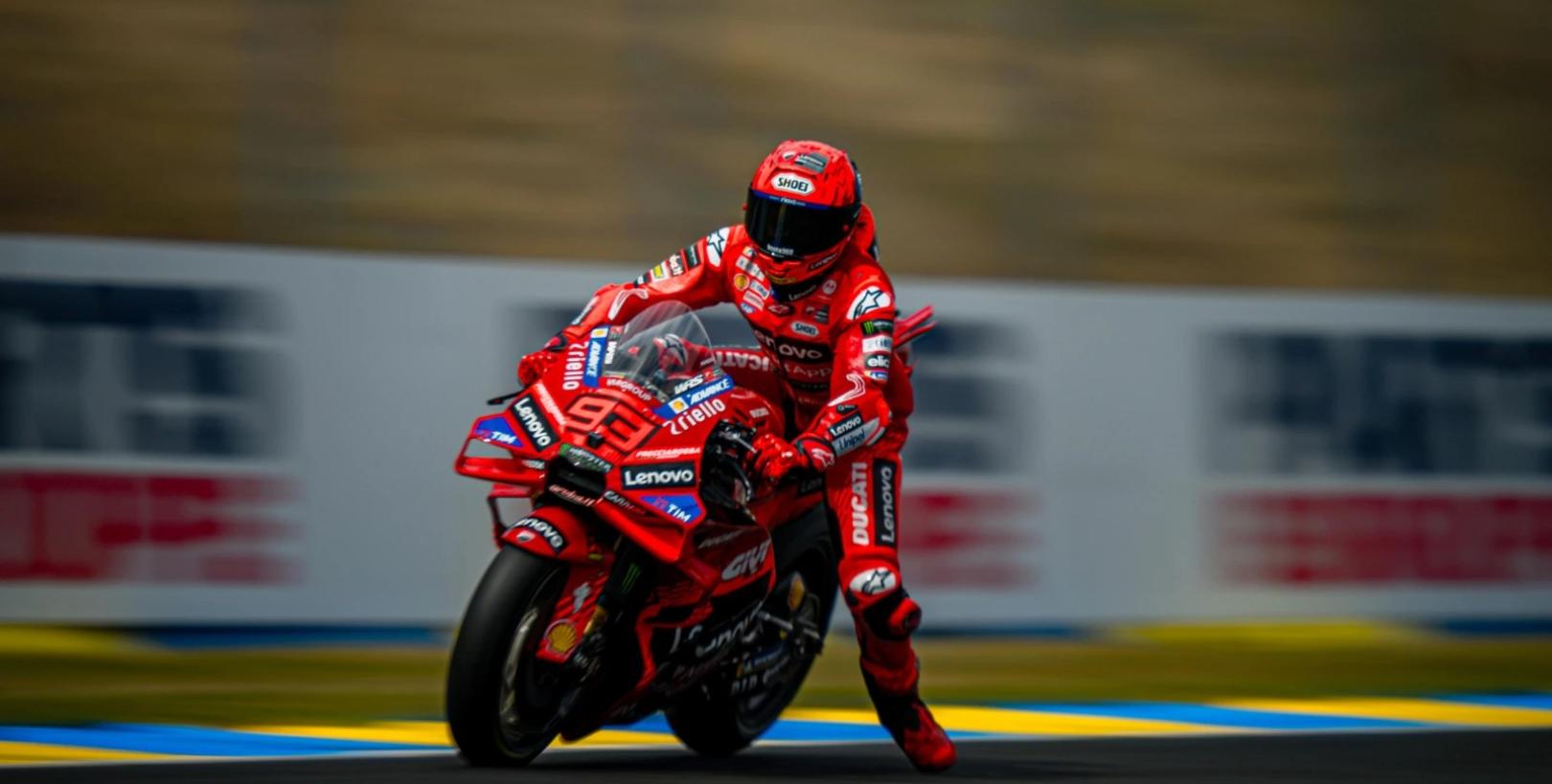 MotoGP LeMans Sprint: Νίκη Marquez με μάχη Quartararo και πτώση Bagnaia!