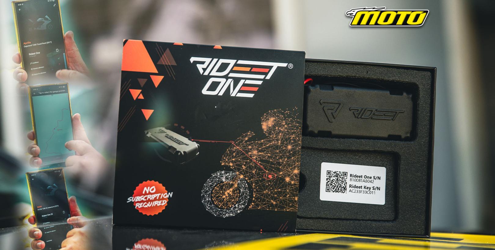Rideet GPS Tracker MEGA TEST ON_OFF MOTO 2025 motomag.gr