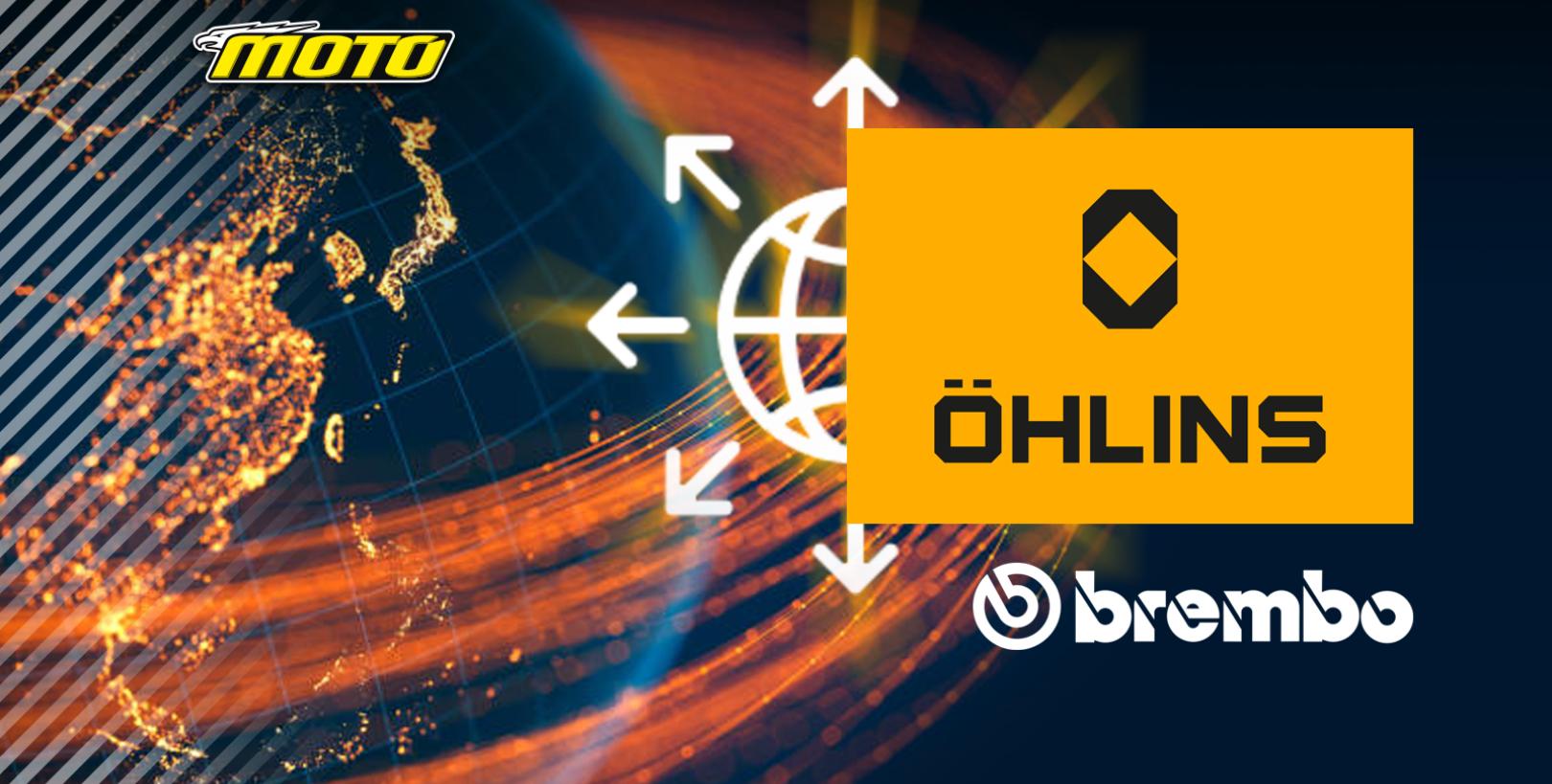 Παγκόσμια εξάπλωση Öhlins: Νέο λογότυπο και άνοιγμα σε καινούριες αγορές με πλάτες Brembo!