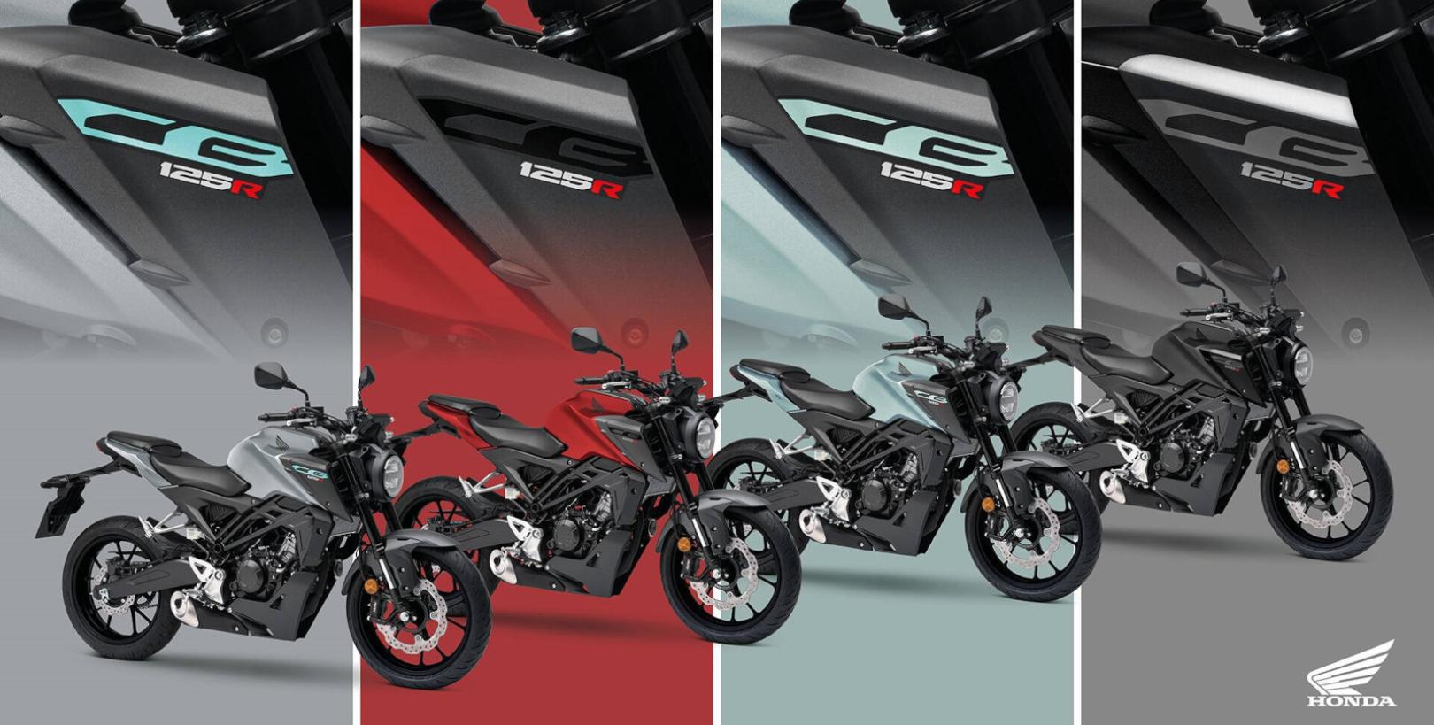Honda CB125R 2026 - νέα χρώματα