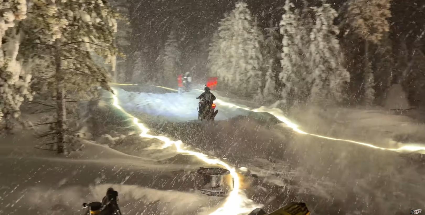 Χιονόπιστα στη Λαπωνία video