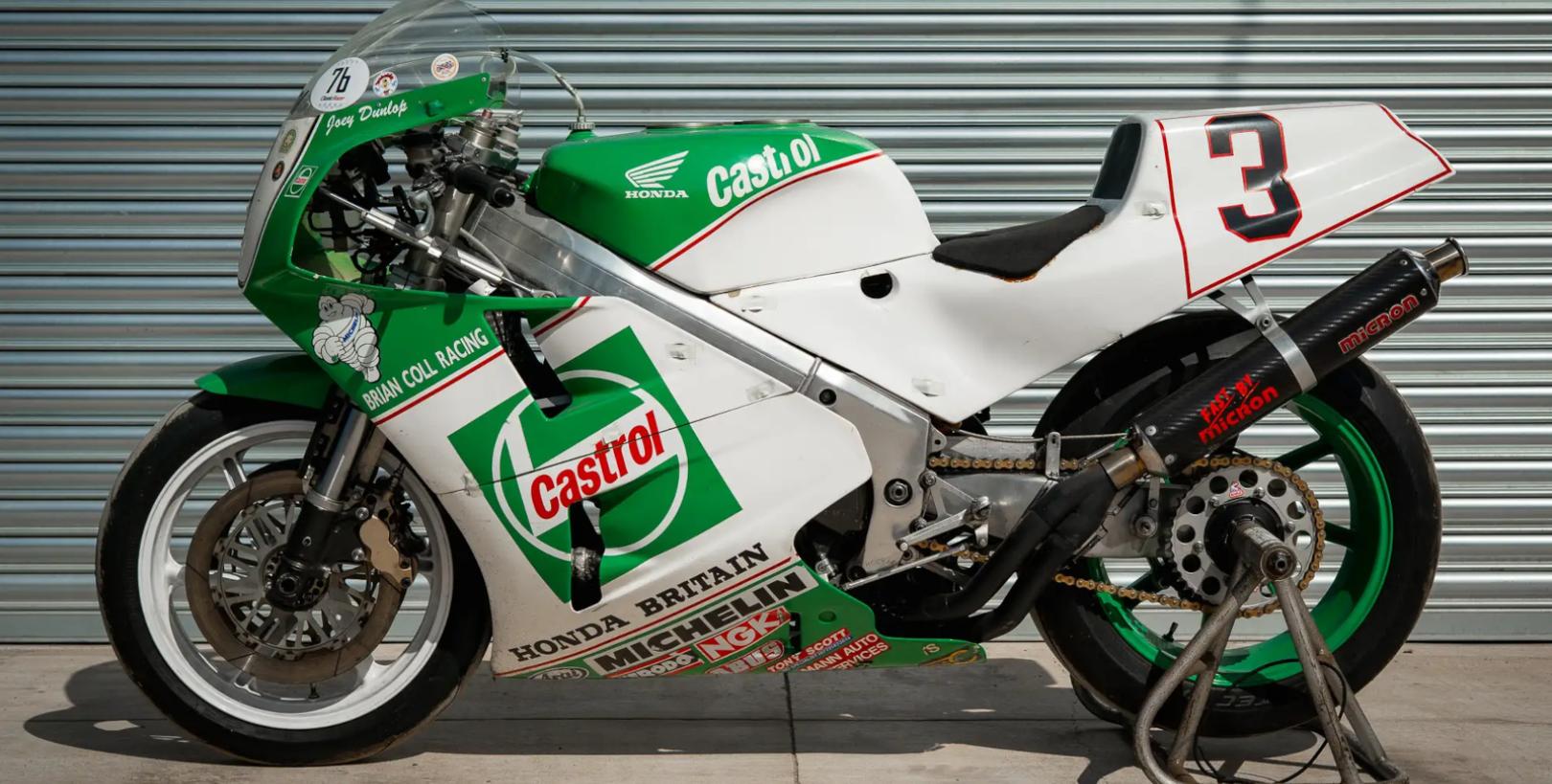 Honda RC30 δημοπρασία Joey Dunlop 2026