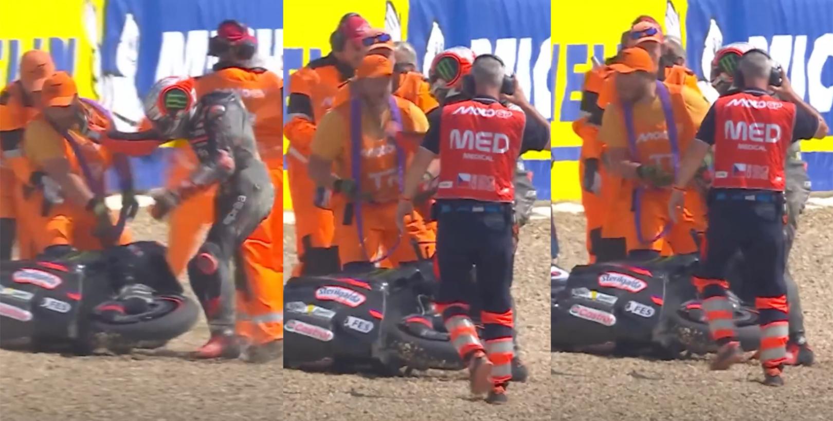 MotoGP Brno: Αποβλήθηκε ο Bezzecchi από τον αγώνα της Κυριακής! Έριξε σφαλιέρες σε κριτή! [VIDEO]