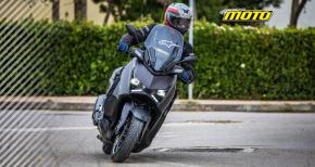 motomagΔοκιμή Yamaha XMAX 300 Tech MAX 2024: Στην κορυφή του βουνού
