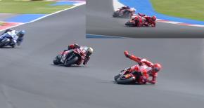 MotoGP Misano Sprint: Νίκη Bezzecchi με Marc Marquez να πέφτει προσπαθώντας