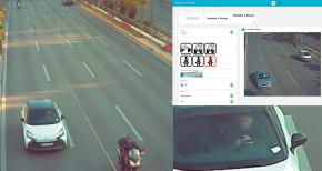 1.000 παραβιάσεις για κινητό σε 4 μέρες από μία μόνο κάμερα ΑΙ: 500 με κόκκινο σε κεντρική διασταύρωση